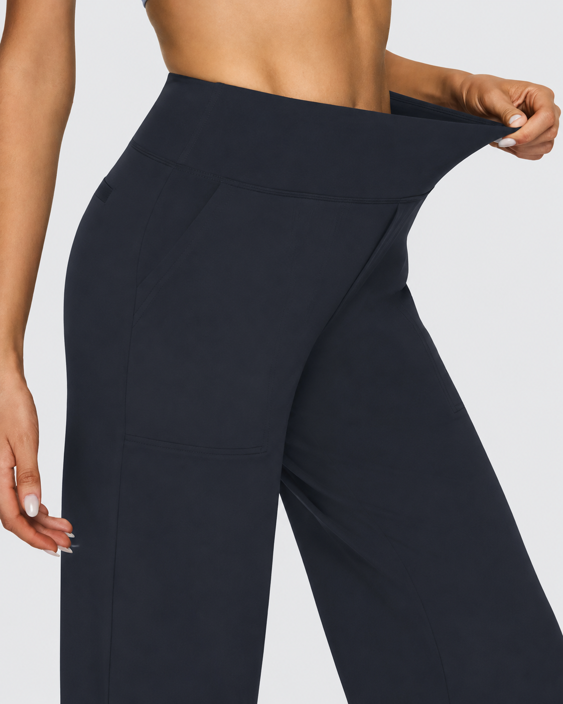 EverGoing Loose High-Waist Business Casual pants