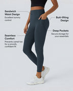 UltraSculpt™ Butt-Lifting High Waist Bootcut Yoga Leggings