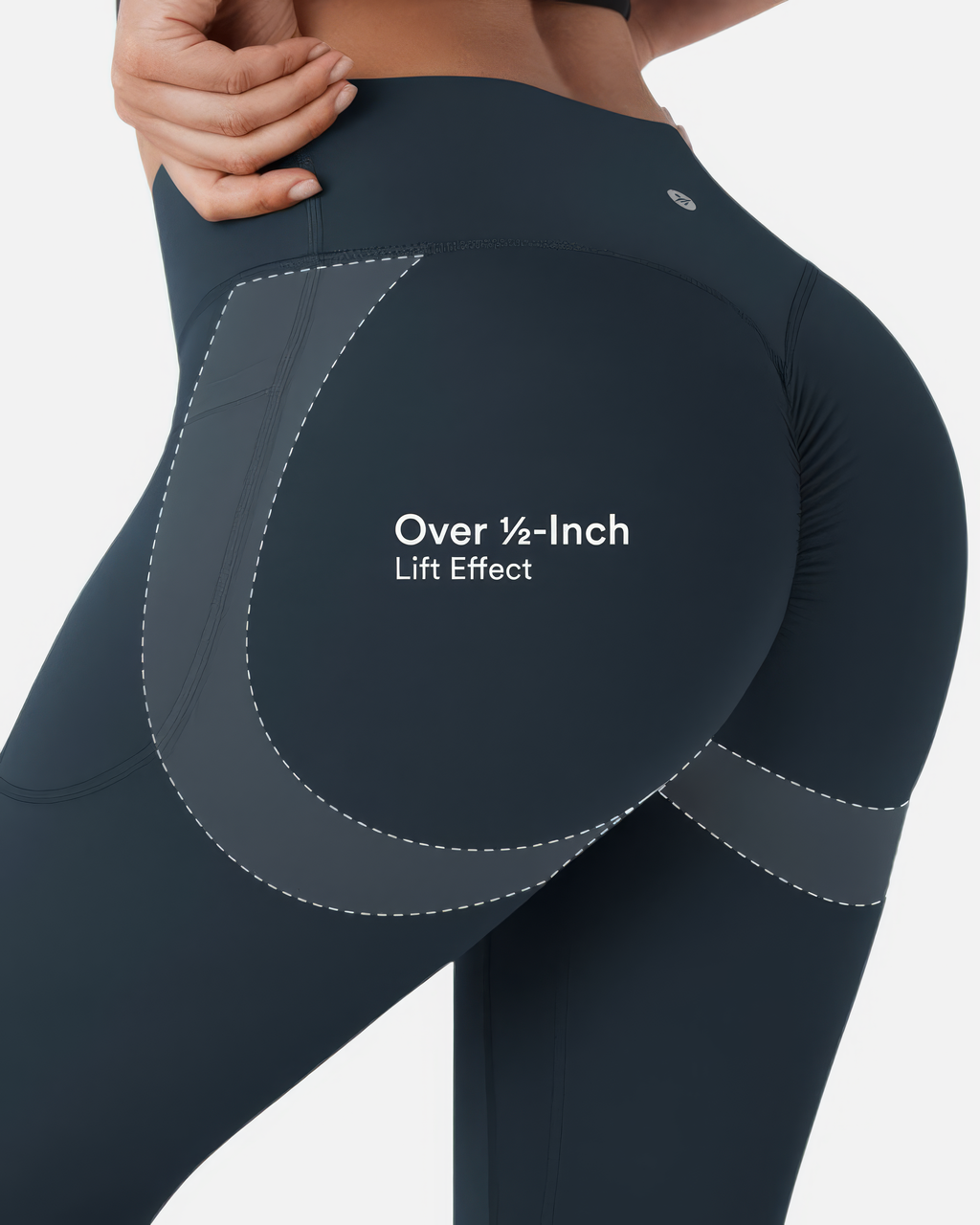 Butt-Lifting High Waist Bootcut Yoga Leggings